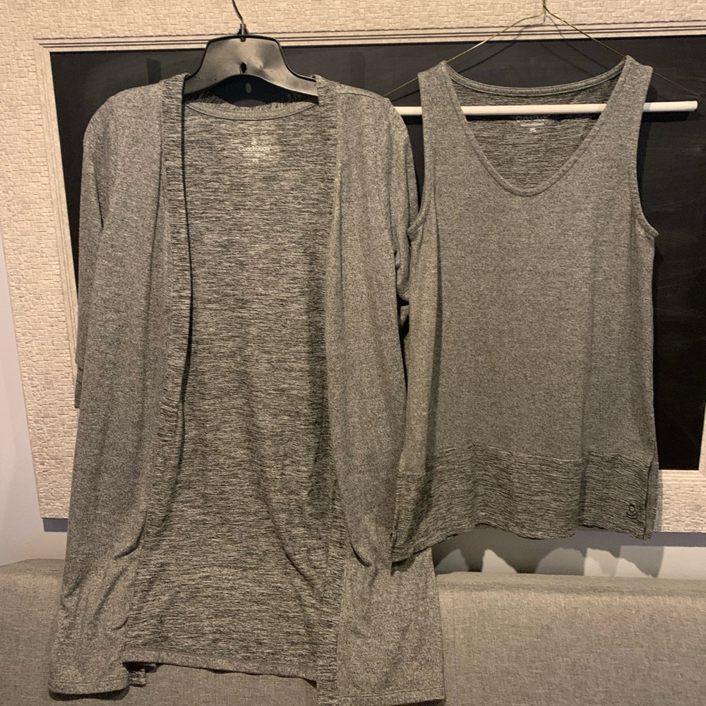 Cuddl Duds 2 Piece duster and tank